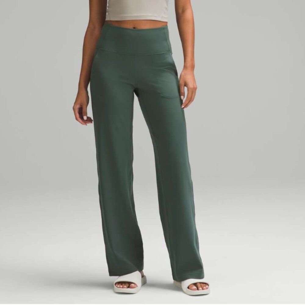 Lululemon Align High-Rise Wide-Leg Pant: Dark Forest
